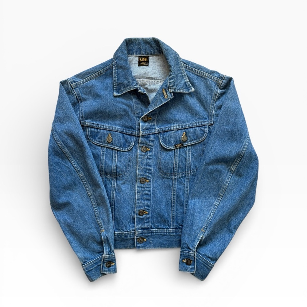 Vintage 80s/90s Lee Rider’s Denim Trucker Jacket Size Small